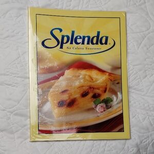 * Splenda No Calorie Sweetener Cookbook, Like New